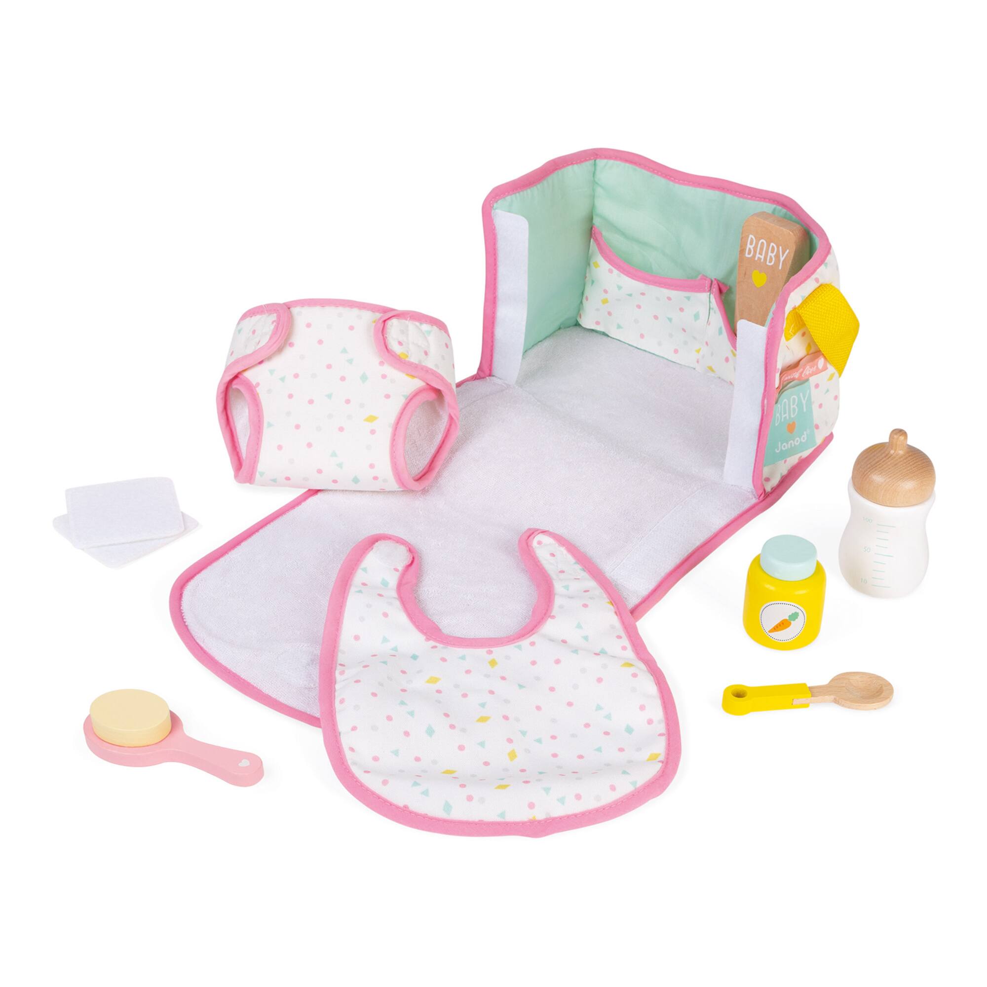 Janod® Toy Nursery & Changing Toy Set